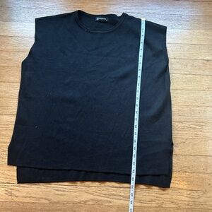 Black Sleeveless Top